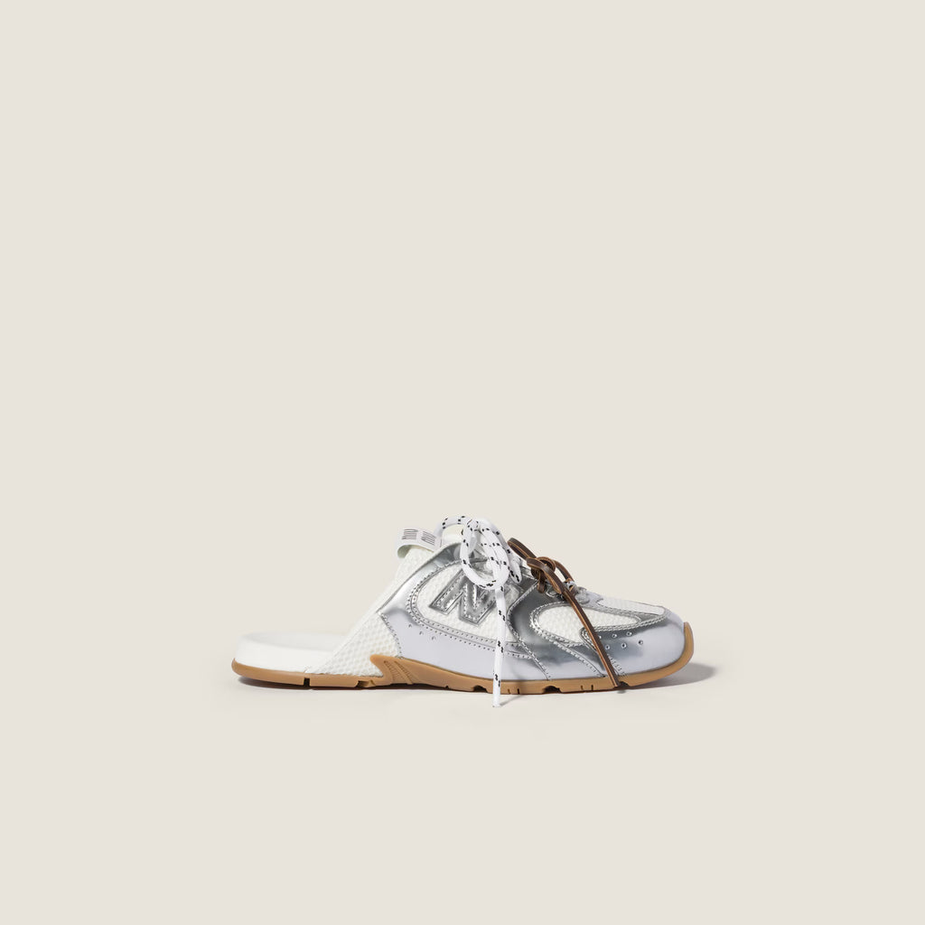 530 SL Mules - Metallic Leather and Mesh